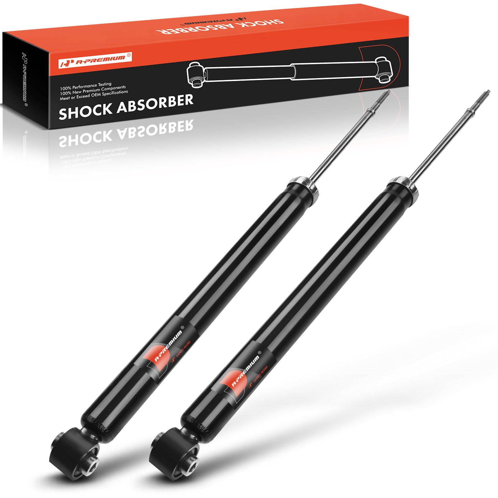 A-Premium Rear Pair (2) Shock Absorber Strut Assembly with Chrysler 300 2005 2006 2007 2008 2009 2010 & Dodge Charger 2006-2010, RWD (Rear Wheel Drive