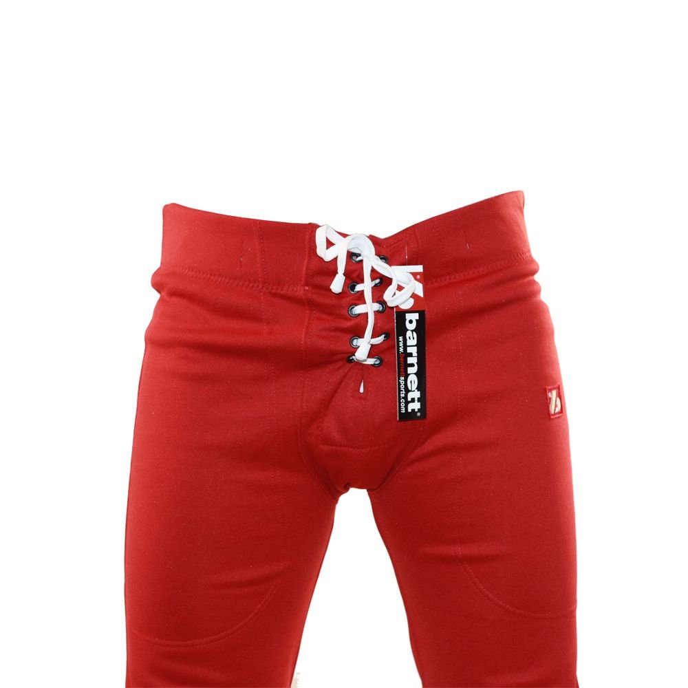 BARNETT FP-2 Pantalon de Football américain Match, Rouge (2XL)