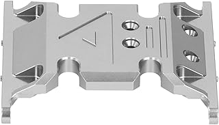 RC Gearbox Mount, Wear-Resistant Aluminum Alloy 1:10 Scale Remote Control Crawler Gearbox Mount RC Transmission Holder Accessory Fit for Axial SCX10 II 90046 90047 90075()