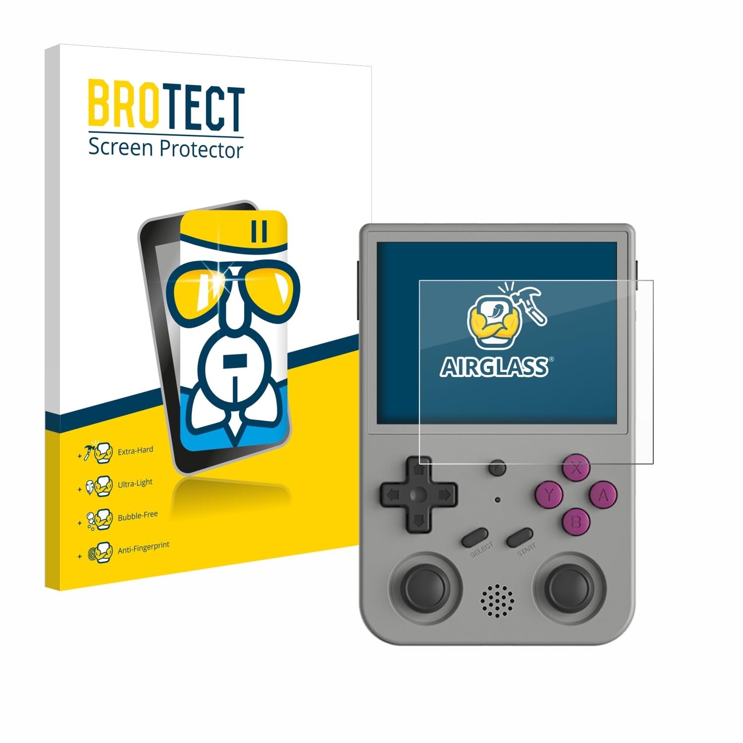 brotect Protection Écran Verre pour Anbernic RG353V Film Protecteur Vitre 9H Anti-Rayures Transparent