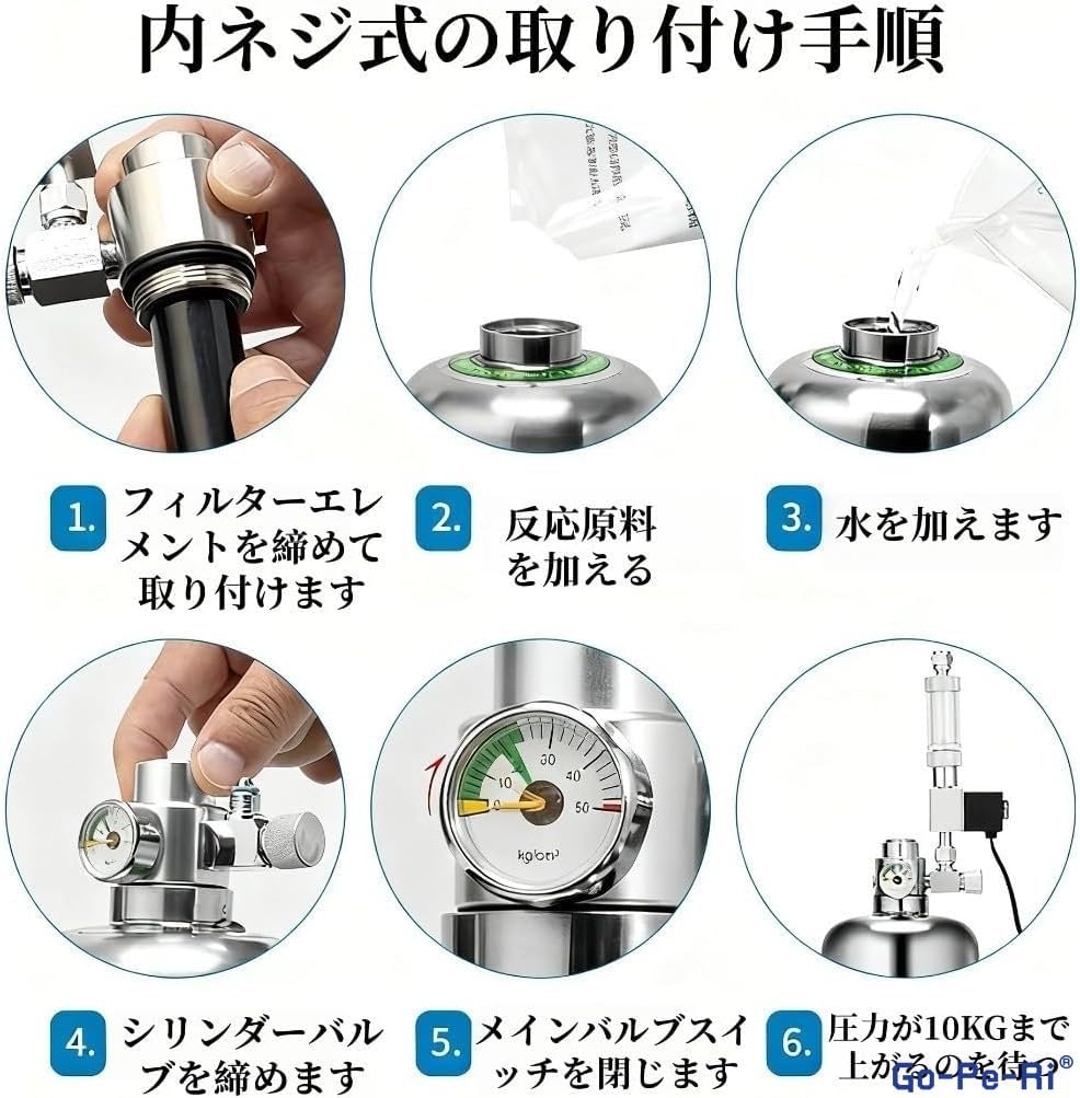 二酸化炭素CO2 ジェネレーター①※現状渡し※ Amazon | CO2ジェネレーター 水生植物用二酸化炭素減圧弁 シリンダー