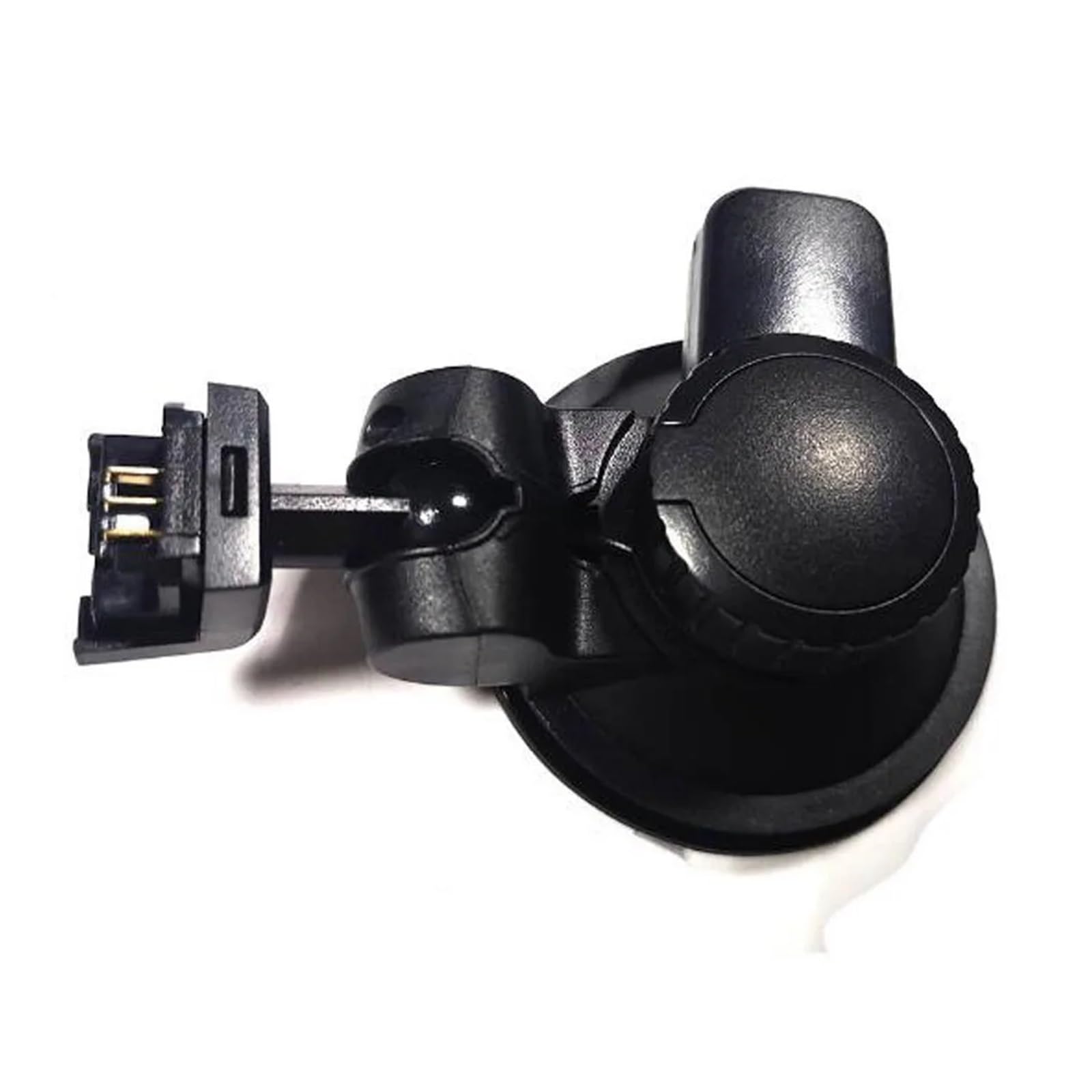 Xuanqingyi Store Uchwyt samochodowy do rejestratora wideorejestrator 4Pin kompatybilny z portem Mini USB uchwyt na przyssawkę na przedniej szybie kompatybilny z wideorejestratorem samochodowym kamera