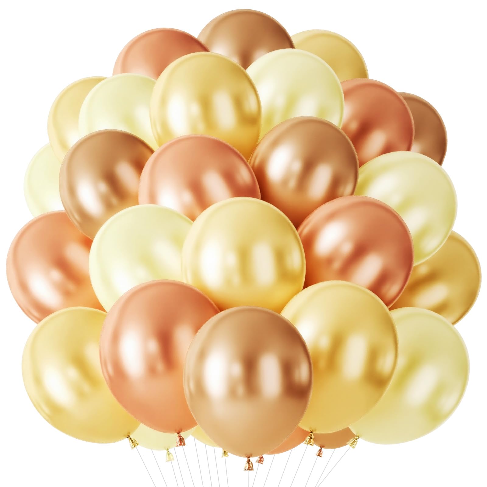 AOOHA Pink Beige Balloons,60 Pcs Retro Blush Pink Apricot Helium Balloon,Beige White Champagne Gold Latex Balloons,for Girls Women Birthday Wedding Baby Bridal Shower Anniversary Party Decoration