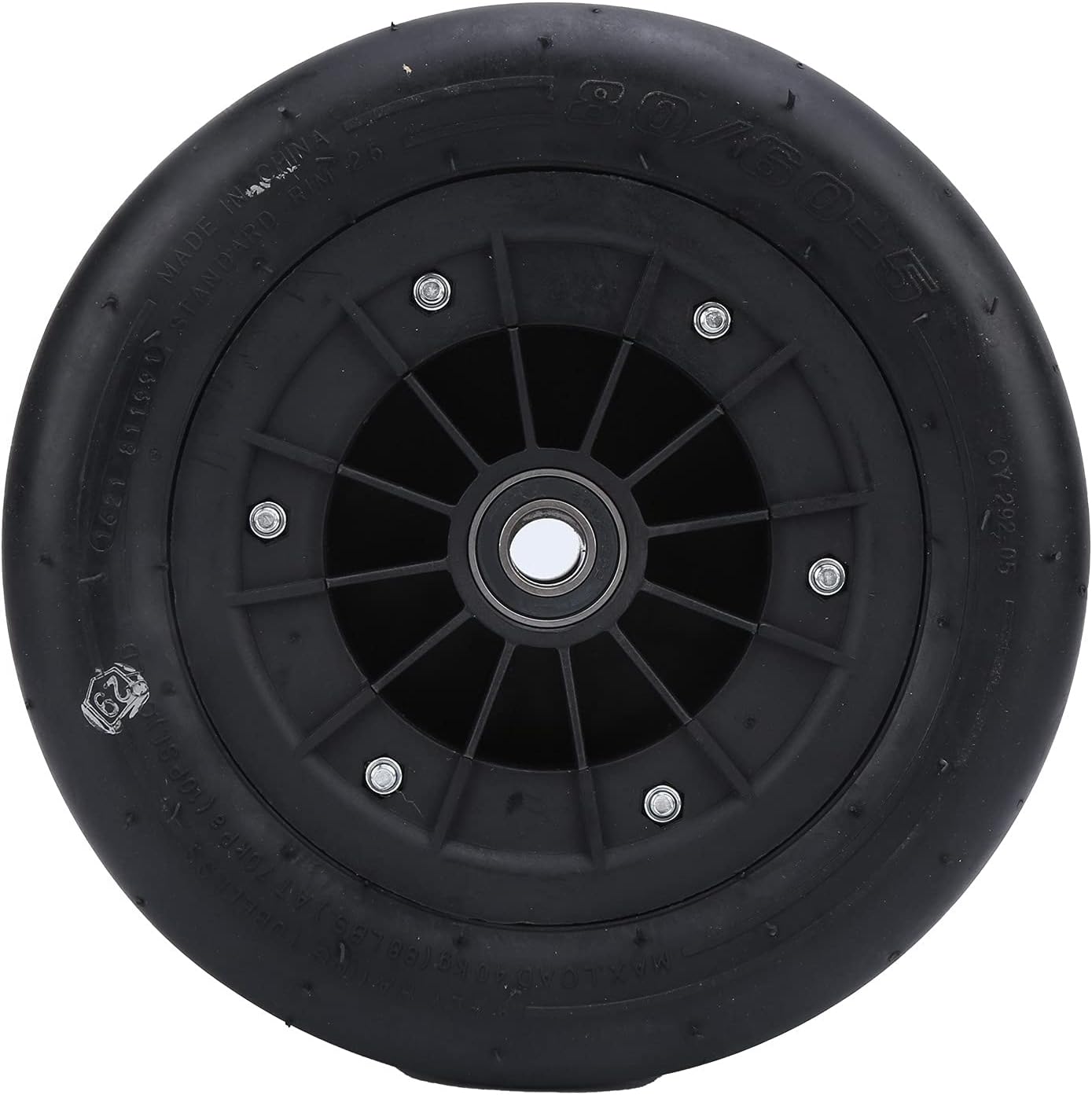 Keenso Kart Swabless Mature Long Lived Impact Replacement Tires for Karting Front Wheel, Vacuum Inflation for Karting Lovers