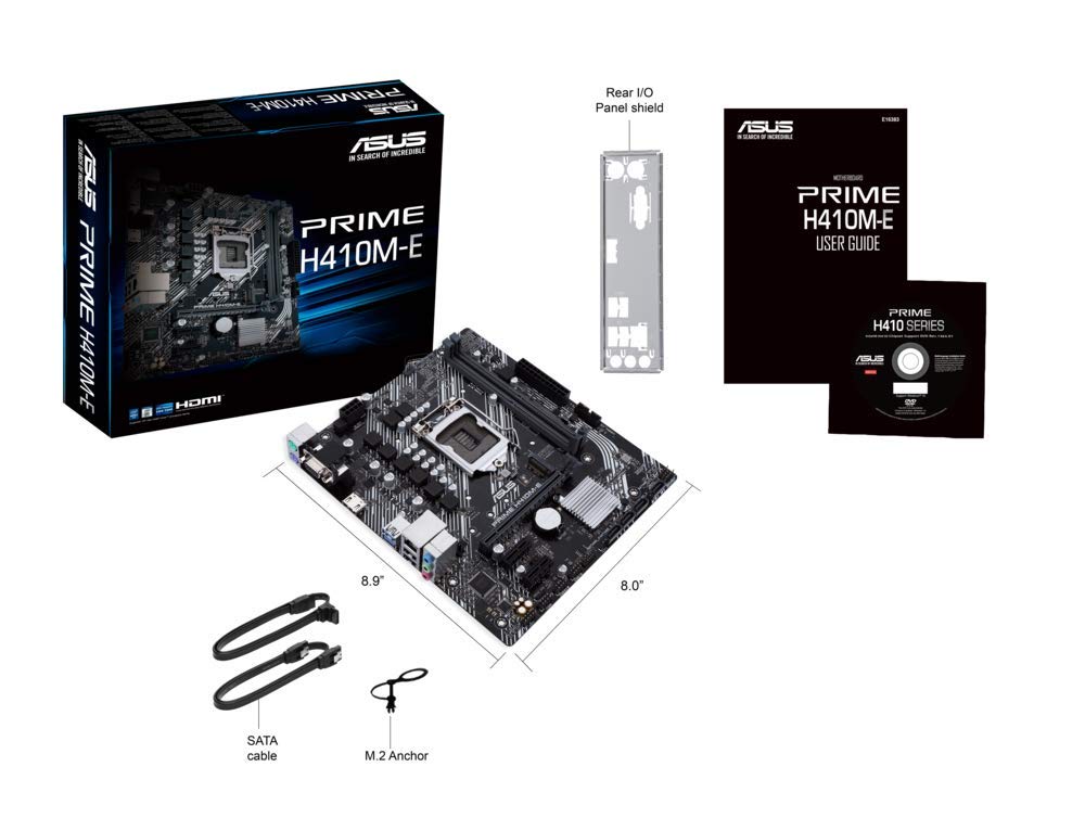 Placa-Mãe Asus Prime H410M-E Intel LGA 1200 mATX DDR4