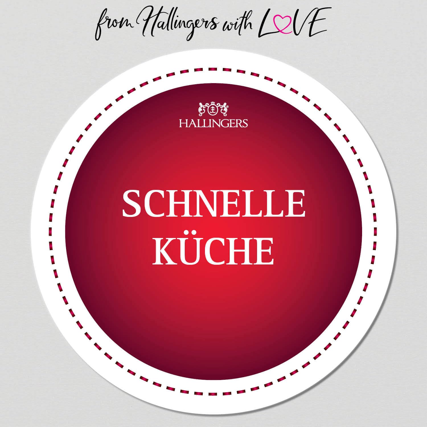 Hallingers Genuss Manufaktur Gewürz Geschenk-Set - Selektion unserer Besteller als Probierset in edlen Aromadosen & Tragetasche "Schnelle Küche", Geschenkidee für Frauen Männer