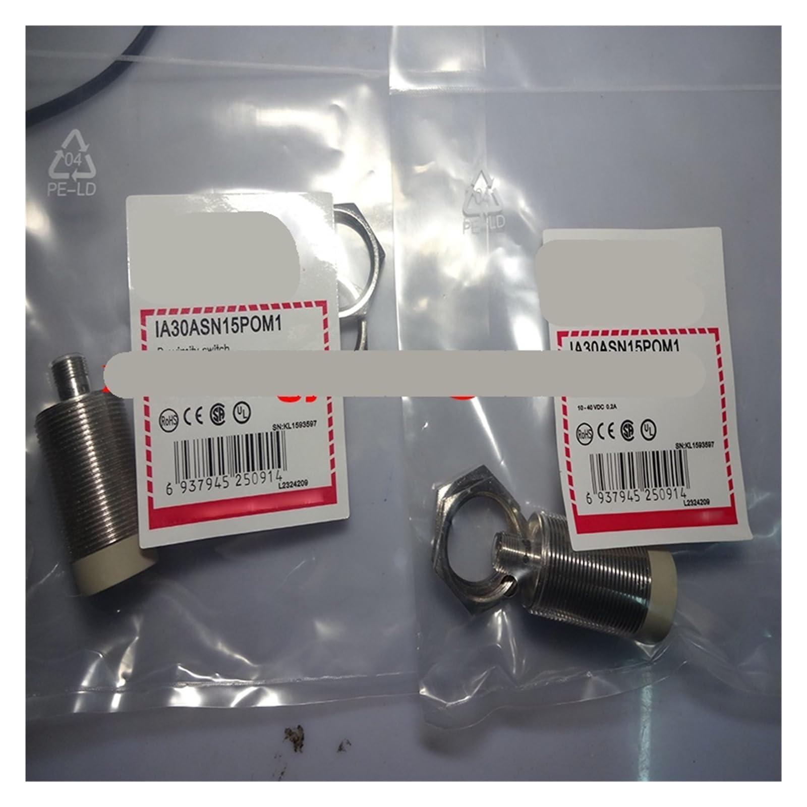 Cjkxpzmh One Color 1Pcs Proximity Switch Ia30clf10ucm1 Ia30esf10ucm1 Ia12alf02noht1732 Sensor(Ia12alf02noht1732)