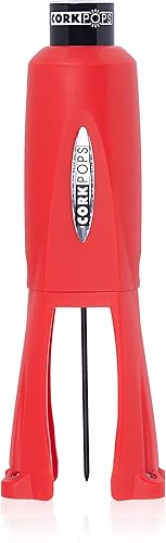 Vista 14 de Cork Pops Legacy - Abridor de vino integrado de 4 hojas con cortador de papel de aluminio para extracción segura de corcho, uso sin esfuerzo, Negro
