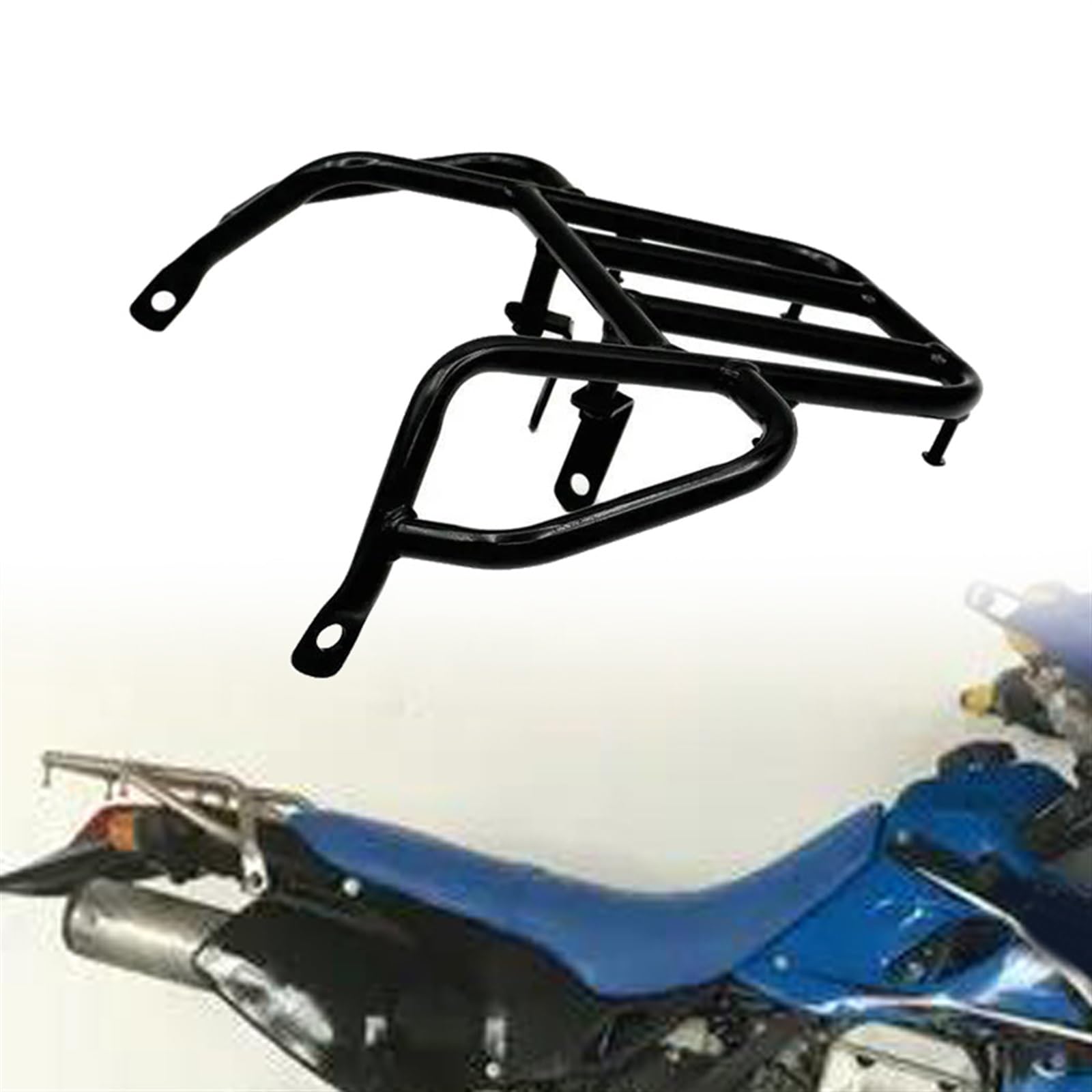 Porte-Bagages Moto pour Kawasaki KLX250 1993-2007 Support Garde-Boue