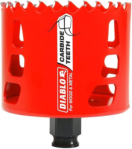 Freud -Diablo DB 3-12 TCT HOLESAW, Multi, talla única (DHS3500CT)