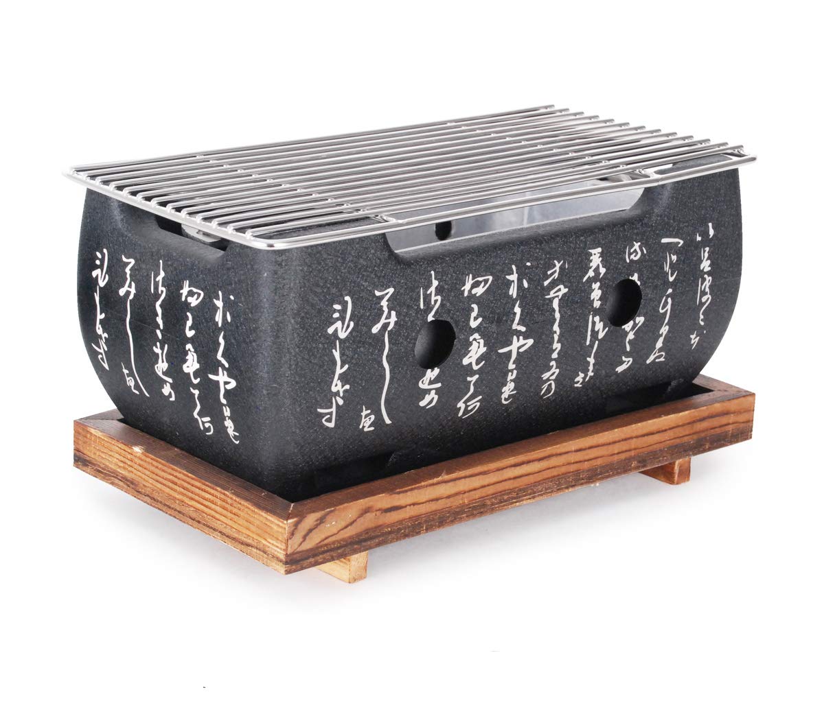 Aluminum Japanese Tabletop Shichirin Konro Charcoal Grill