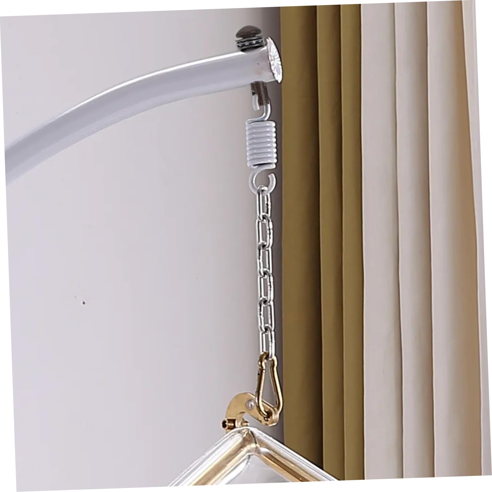 Toddmomy 5piezas Anillo De Metal para Columpio De Alta Resistencia para Sillas De Hamaca Kit De Anillos para Columpio y Accesorios De Suspensión De Sillas Hamaca