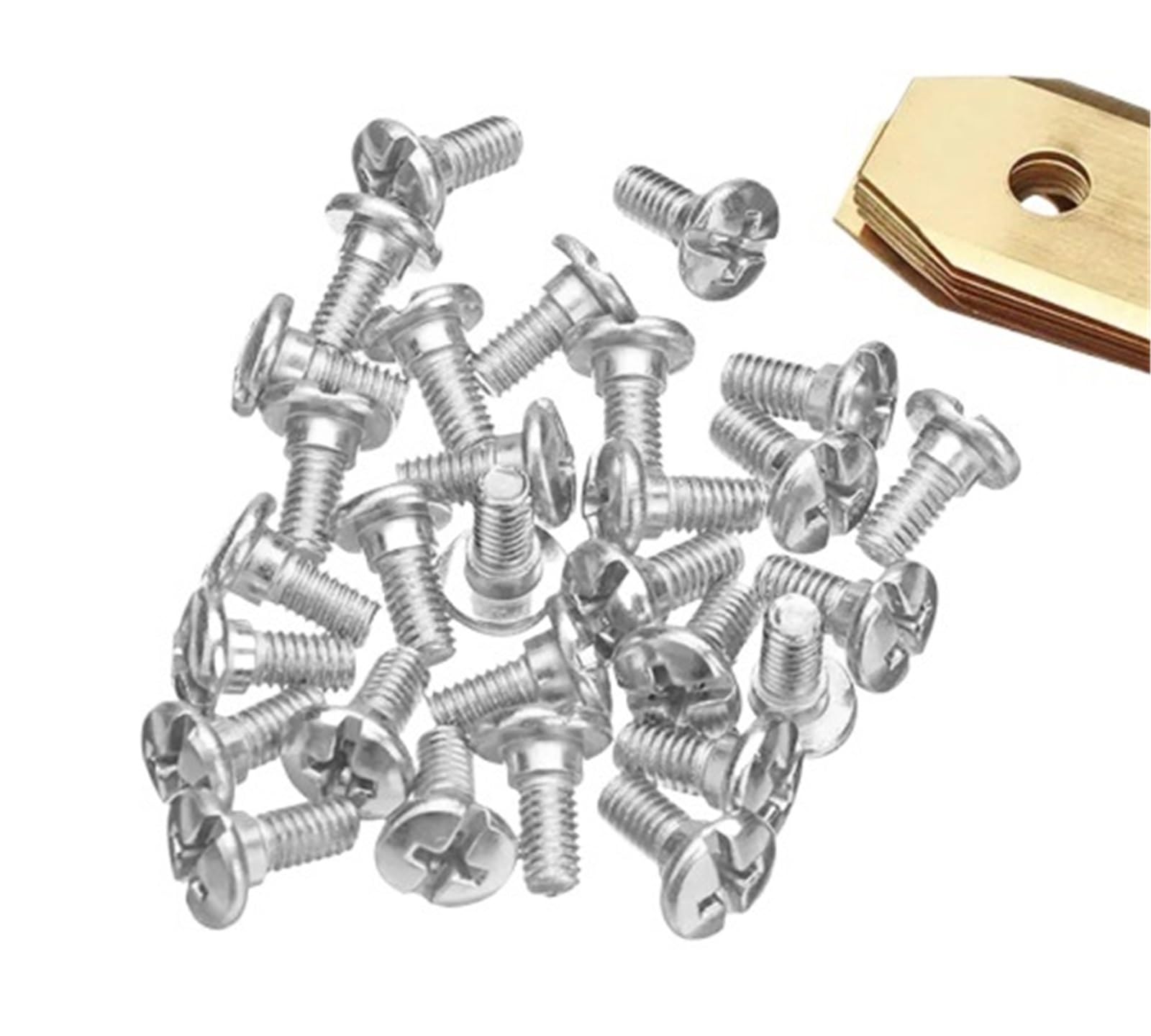 Paquete De 60-150 Cuchillas De Repuesto De 0,7 MM, Compatibles con Husqvarna, Automower, Compatible con Gardena, Pieza De Repuesto For Cortacésped | Gold 150pcs