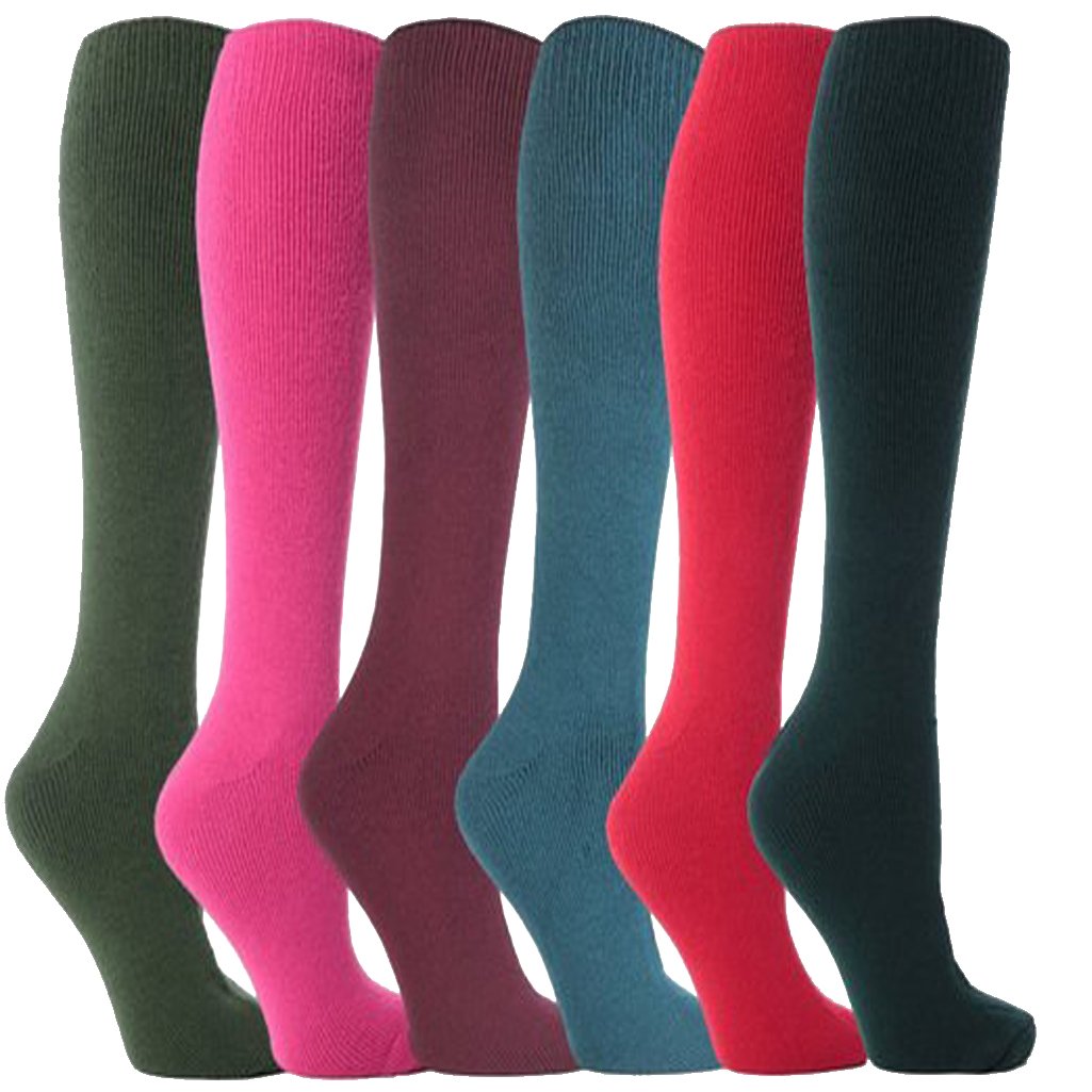 Ladies Gentle Grip Top Wellington Boot Socks/Welly Socks UK Size 4-8 Eur 37-41