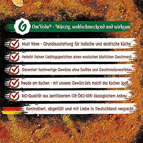 BIO Zimt Ceylon Zimtstangen Ganz 75g | Echter Zimt Canehl aus Sri Lanka | Organic Bio-zertifiziert DE-ÖKO-039 | Cinnamon | Für Küche und Tee | OmVeda