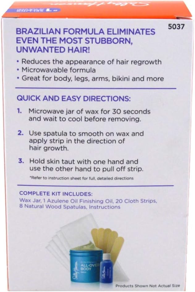 Sally Hansen AllOver Body Wax Kit XStrength BigaMart