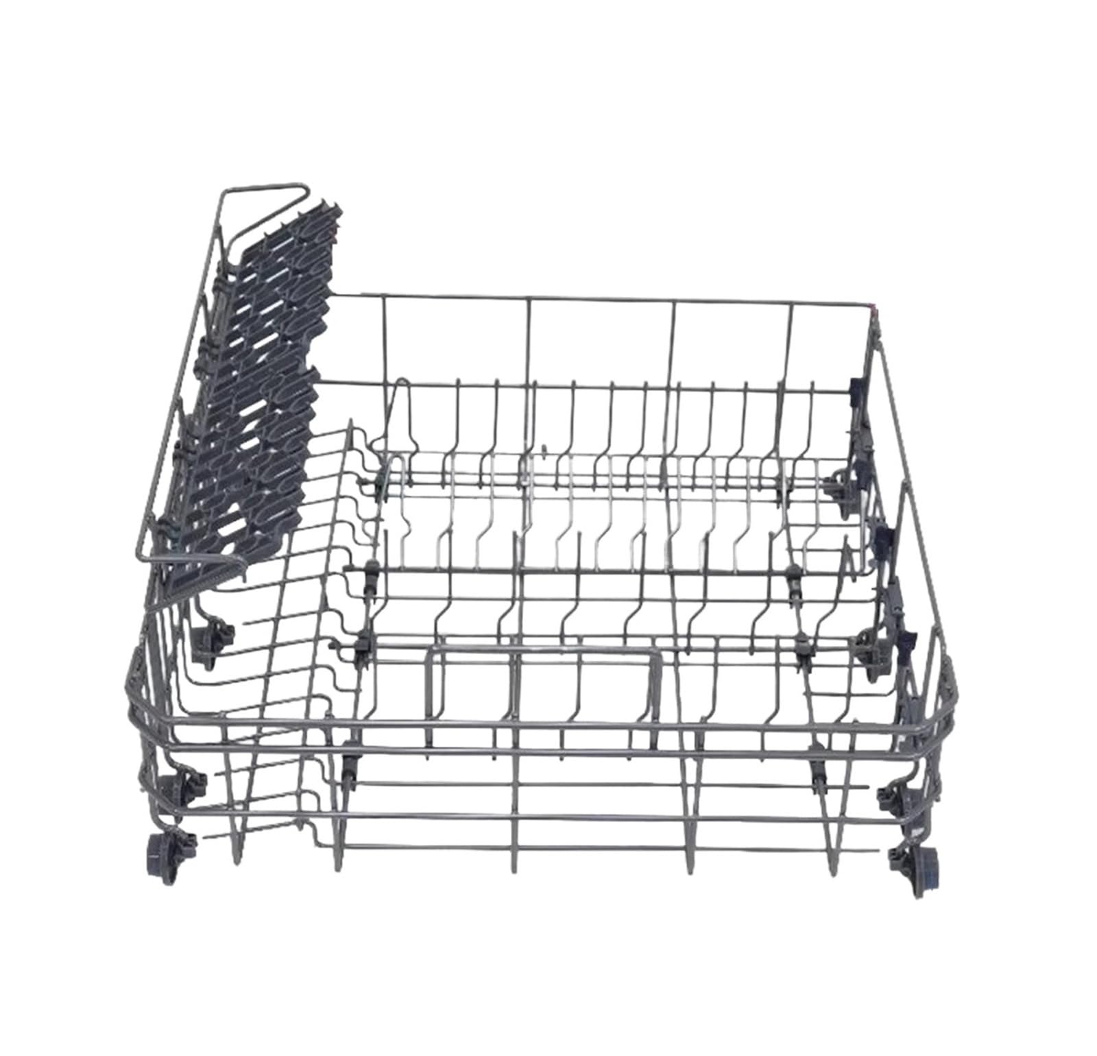 Niufenggeo 1 Compatible For Midea, Replacement Dishwasher Basket With Blue Handle Pull, Dish Rack