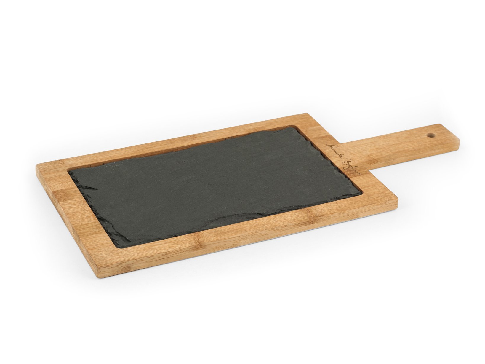 Planche Alessandro Borghese Ardesia Bambou H&H au design italien raffiné