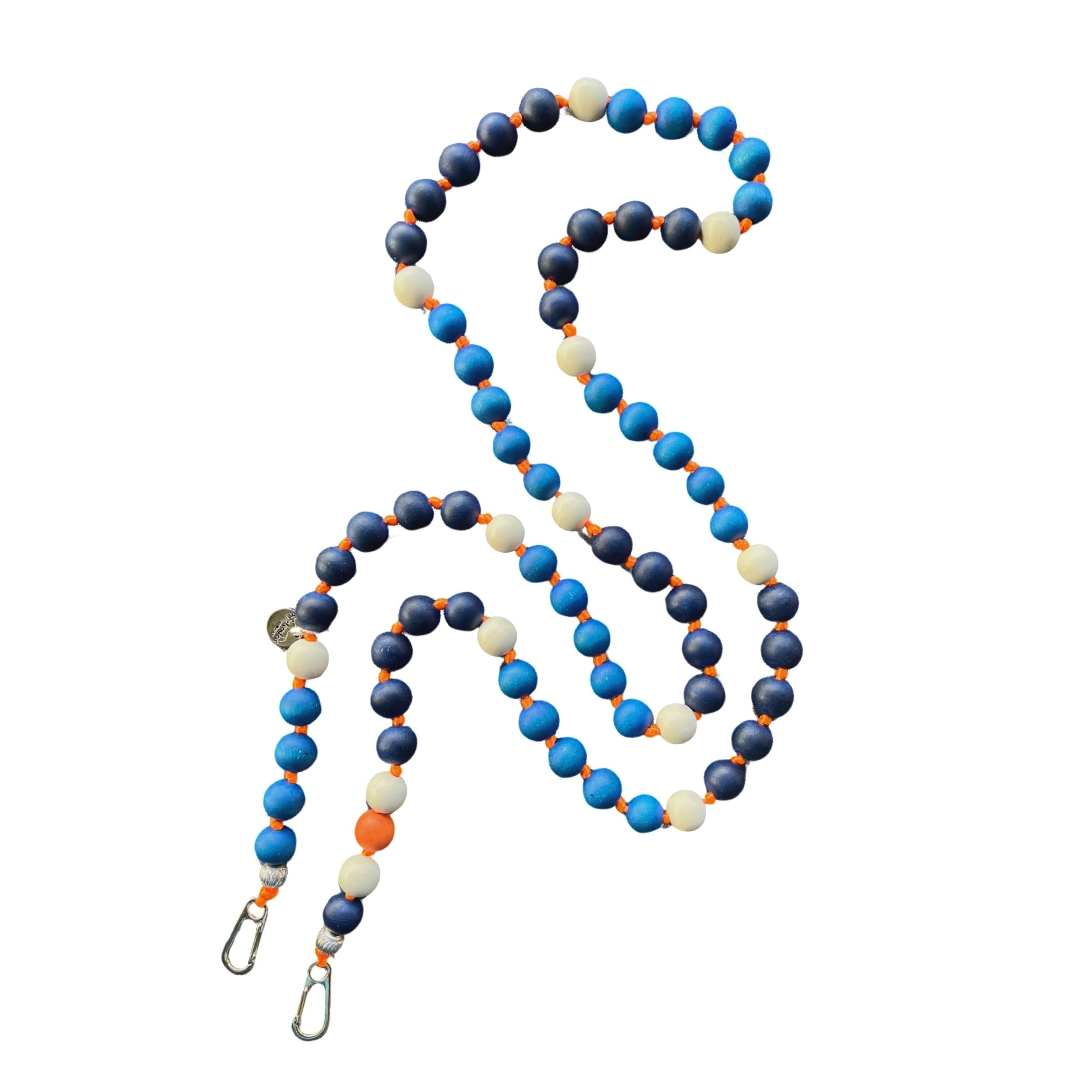 Handykette Lang Holzperlen multicolor I ø15 mm I Länge ca. 138 cm I H0103