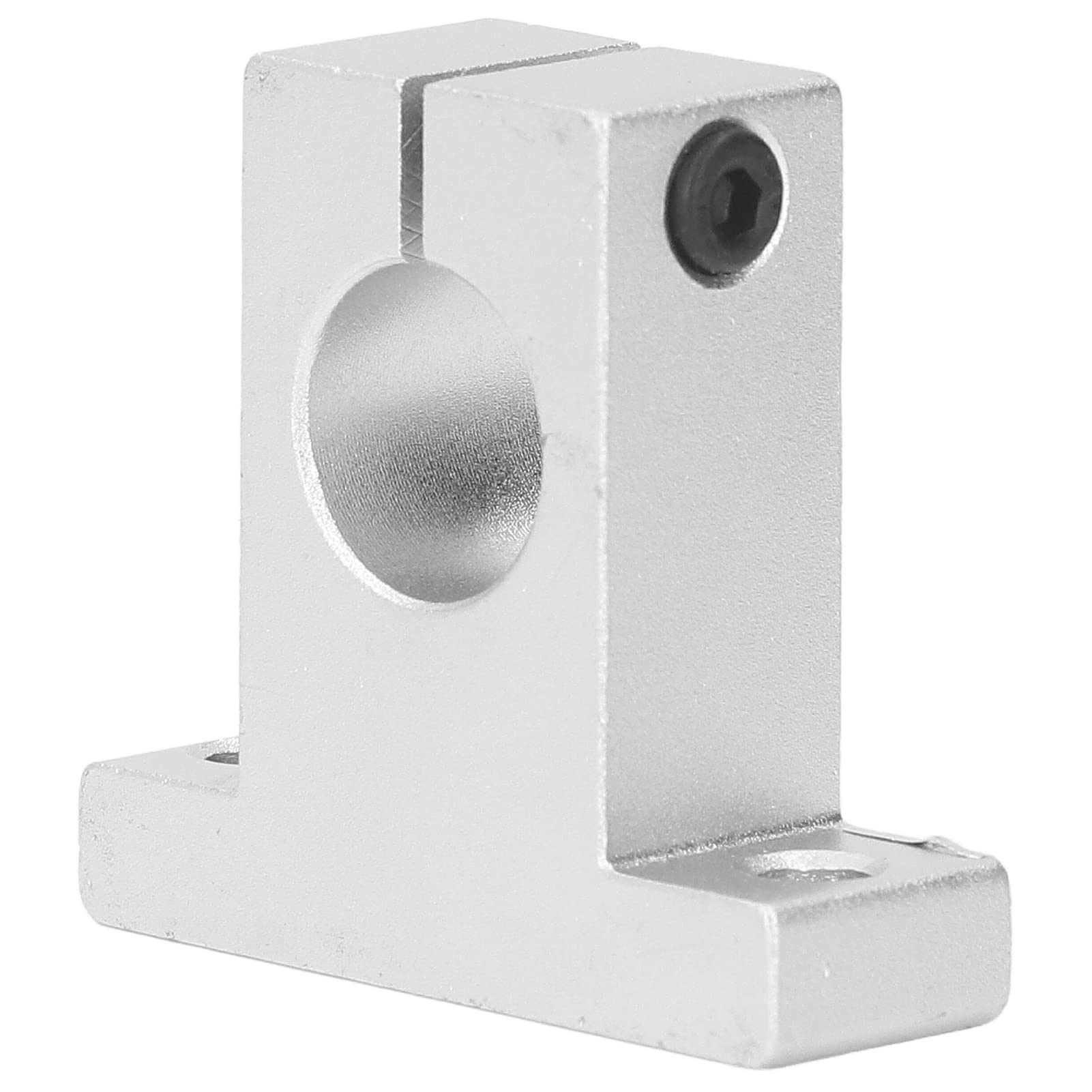 Deosdum 10Pcs SK16 Linear Motion Rail Support Aluminum Alloy Linear Shaft Guide Bracket for Rail Accessory Industrial Tool