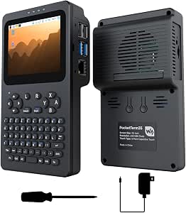 Waveshare Portable Handheld Linux Terminal with 3.5inch Touch Display ...