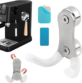 Magnetic Portafilter & Tamper Holder, Stainless Steel Space-Saving Coffee Portafilter Organizer, Espresso Accessory Storage Rack Compatible with Breville,Ninja Espresso Machines(SIZE:1 Pc)