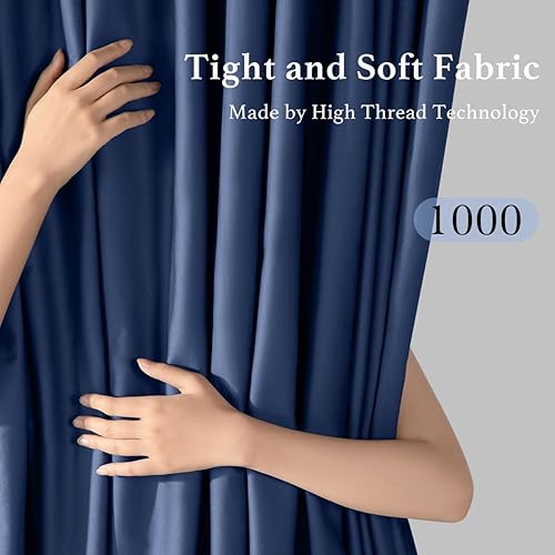 Miniatura 3 de Shilucheng Juego de sábanas de 100% algodón egipcio, 1000 hilos, sábanas de algodón de lujo, ropa de cama y fundas de almohada transpirables y