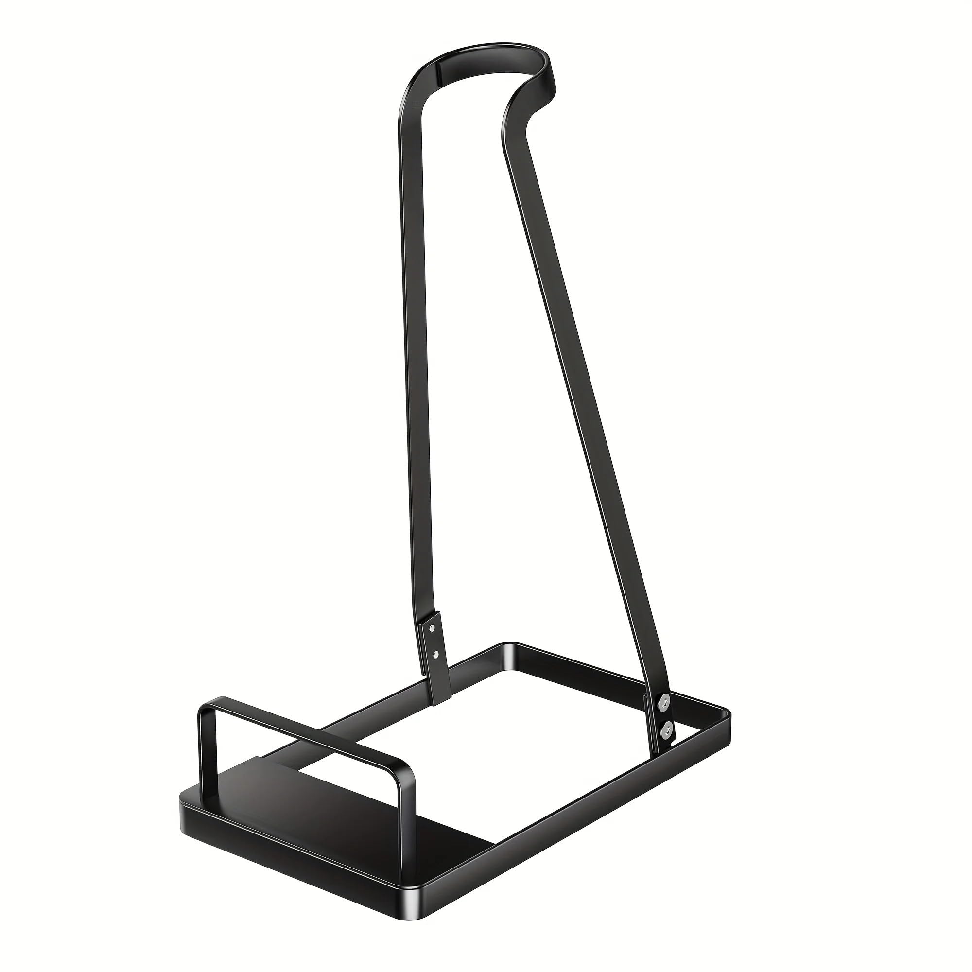 Staubsauger Aufbewahrungsregal Staubsaugerständer, freistehende Aufbewahrungsmöglichkeit for Handstaubsauger, Ablagefach, Aufbewahrungsregal(Black)