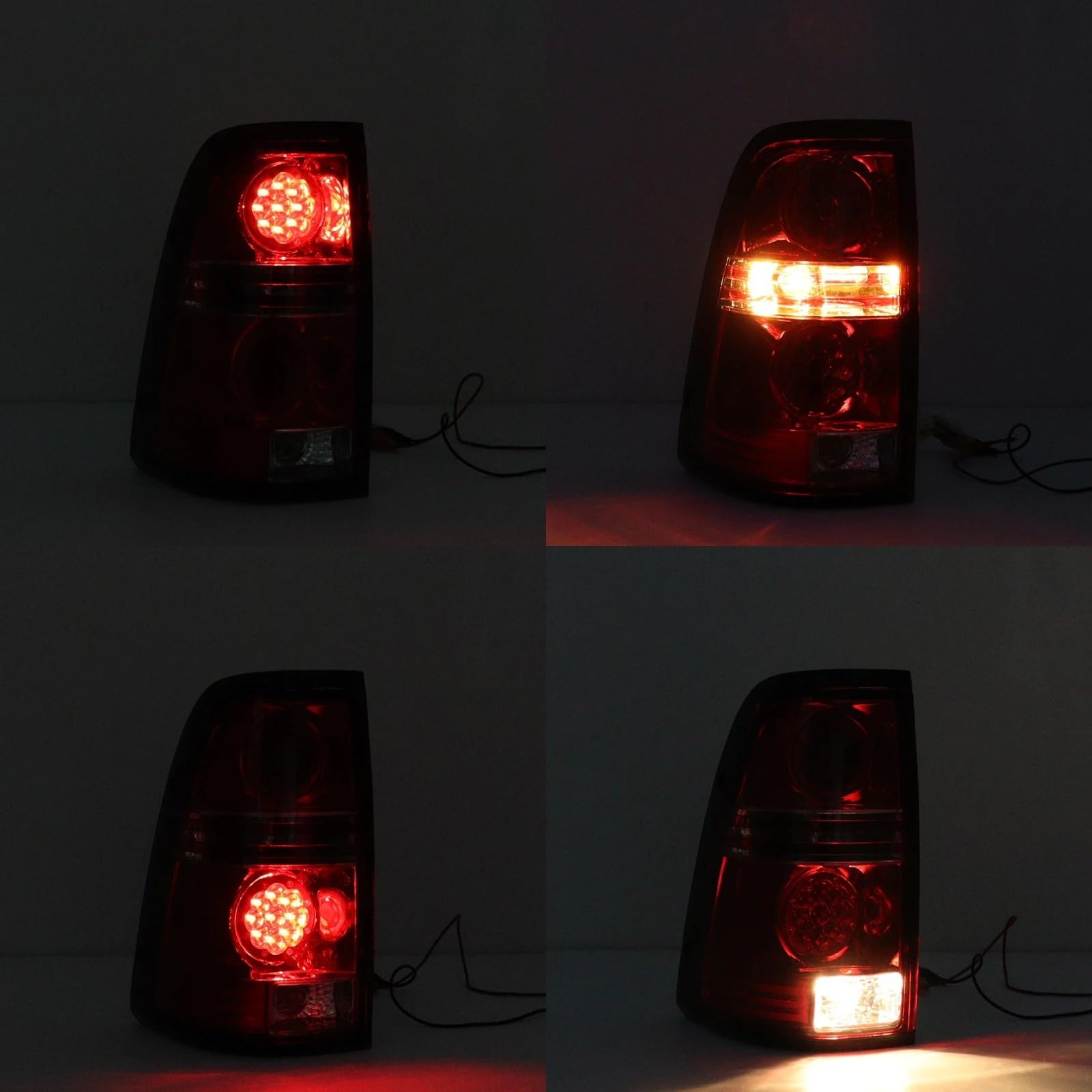 Zespół Tylnego Światła Samochodu Lampa Hamowania Światło Stopu Lampa Parkingowa Dla Great Wall Dla Gonow GA200 PickUp(Right)