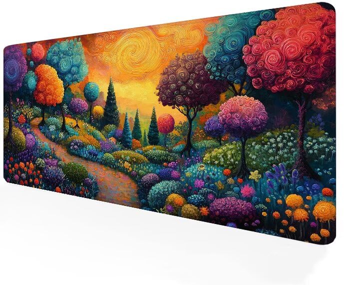 Tapis souris XXL 1200x400x3mm imperméable pour une glisse ultra précise