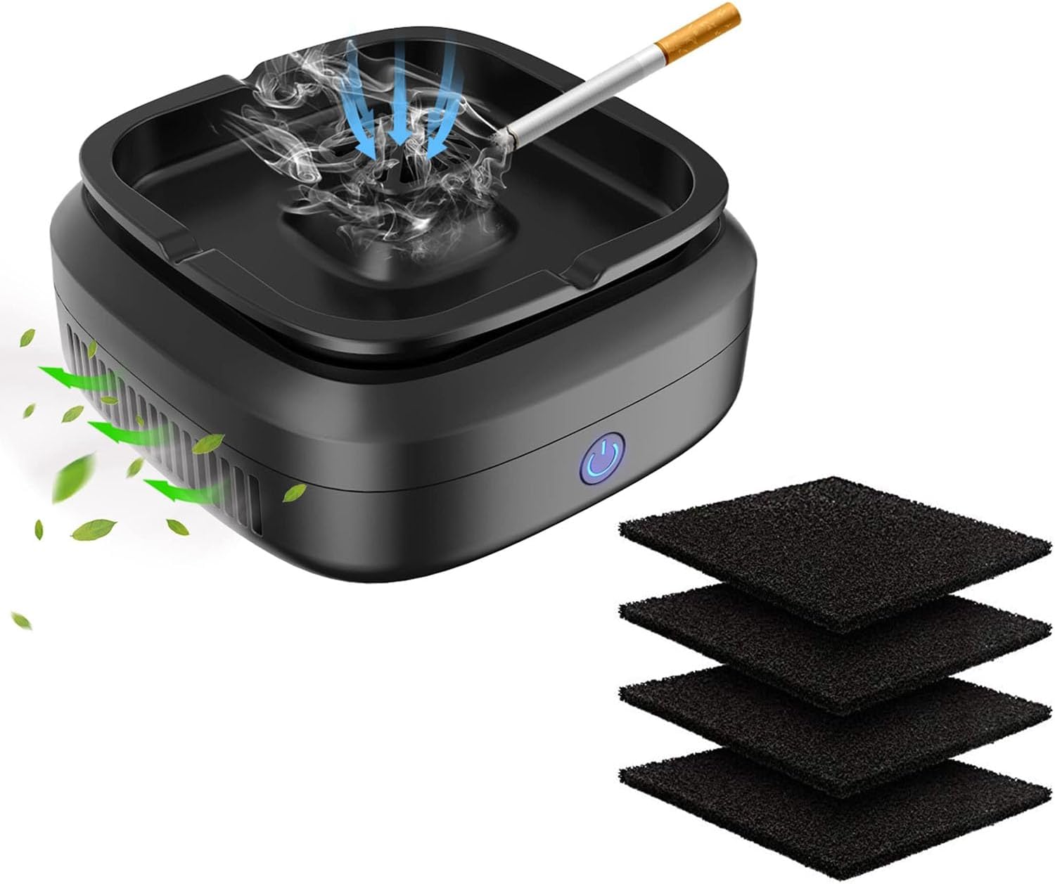 Smokeless Ashtray for Cigarette Smoker, Smokeless Ashtrays