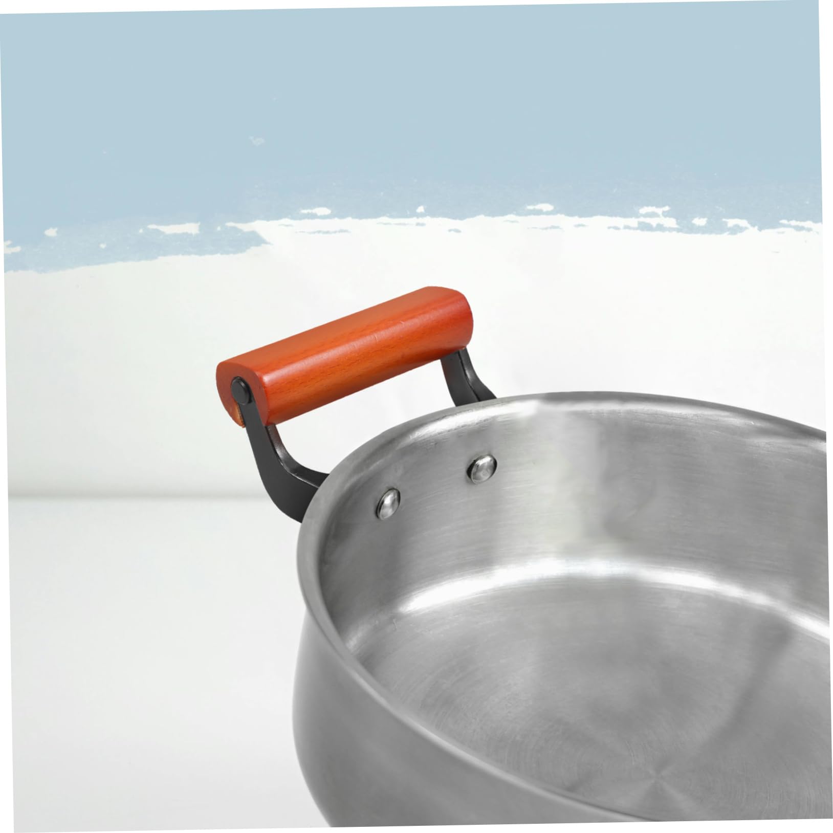Ciieeo 4 Sätze Topfohren Pfannengriff Topfgriff Topf Ersatzteil Seitengriff Küchengerät Ersatzgriffe Für Topf Kesselgriffgriff Dampftopfteil Griff Der Dampfpfanne Hölzern 2 Stück * 4