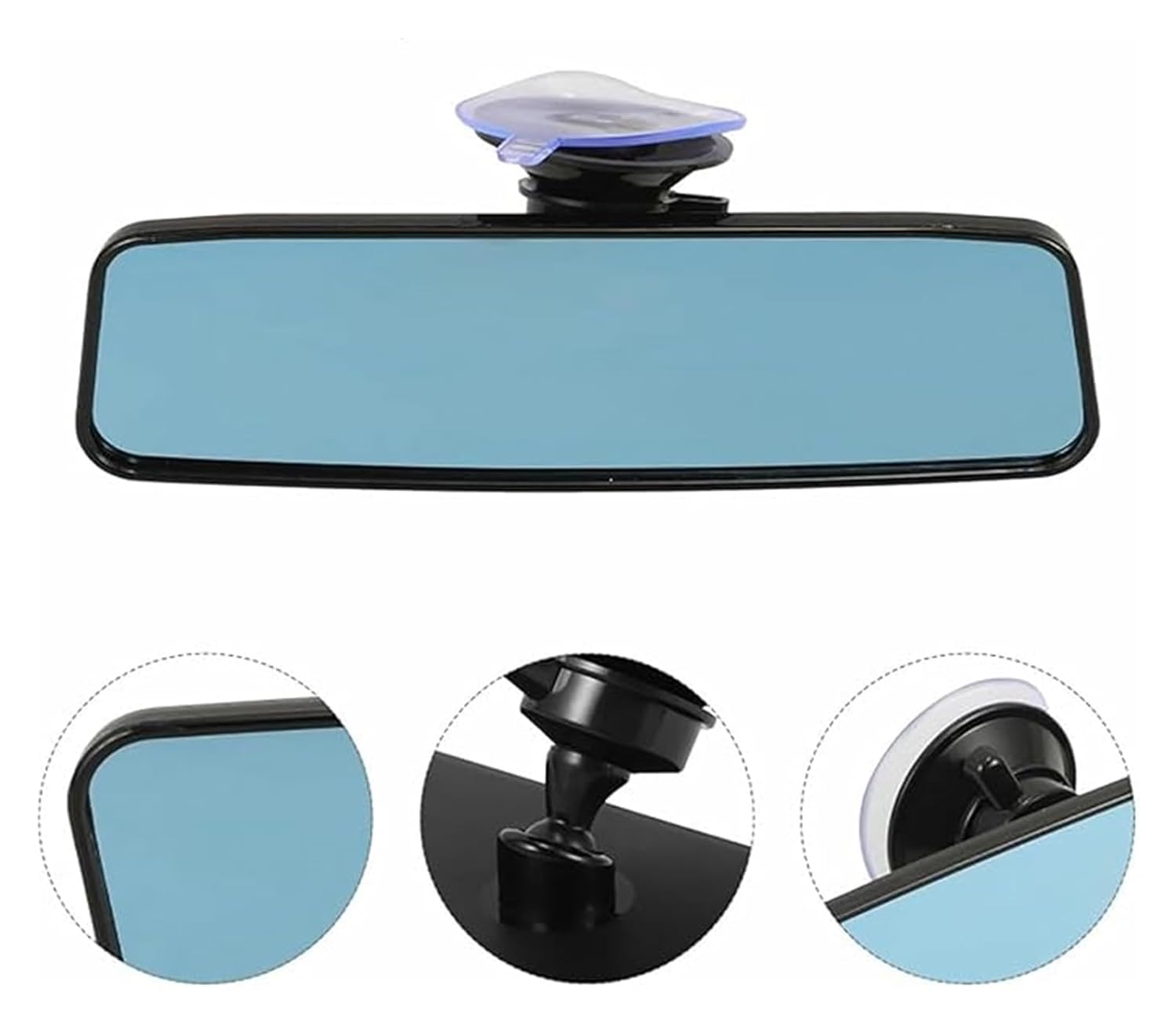Car Interior Rearview Mirror Car Interior Rearview Mirror Auto Accessories Adjustable Mirrors Plastic