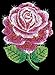 Sequin Art Blue, Red Rose, Sparkling Arts and Crafts Picture Kit, Creative Crafts