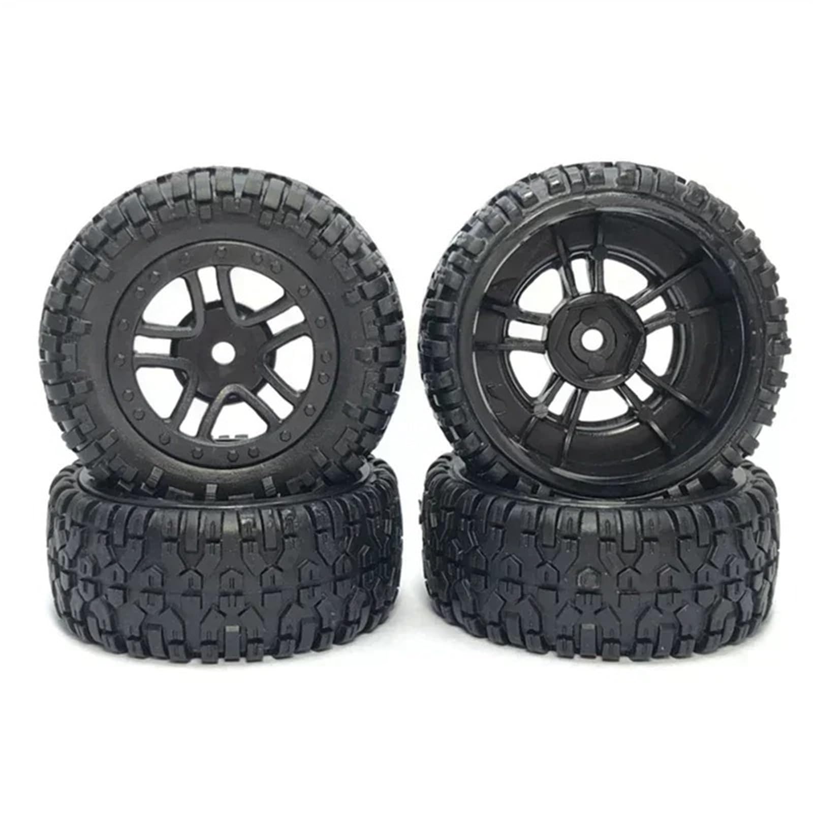 para Pxtoys para Enoze 9300 9302 9300E 9302E 9303E 9304E 1/18 RC Repuesto Coche 4 Uds Accesorios Rueda Neumático Piezas Mejora PX9300-21 Piezas Mejora RC