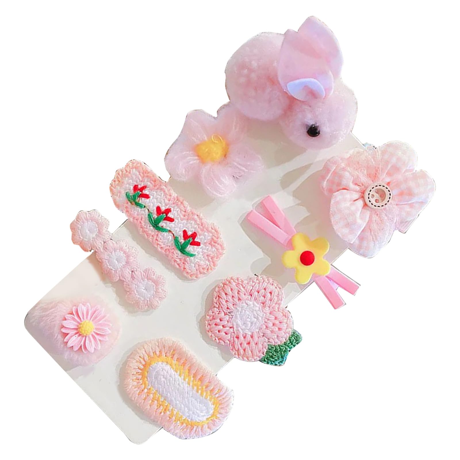 Amazon.co.jp: 子供用ヘアクリップセット手作りバレッタかわいい