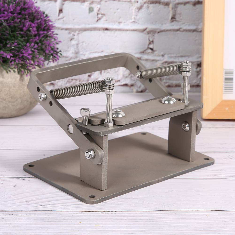 AMONIDA Raschiatore per Pelle Utensile Manuale Raschietto per Pelle Manuale Durevole Spessore Regolabile per Progetti in Acciaio Inossidabile 1 unità