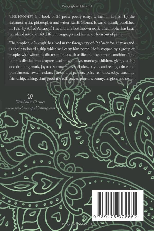 THE PROPHET (Wisehouse Classics Edition)