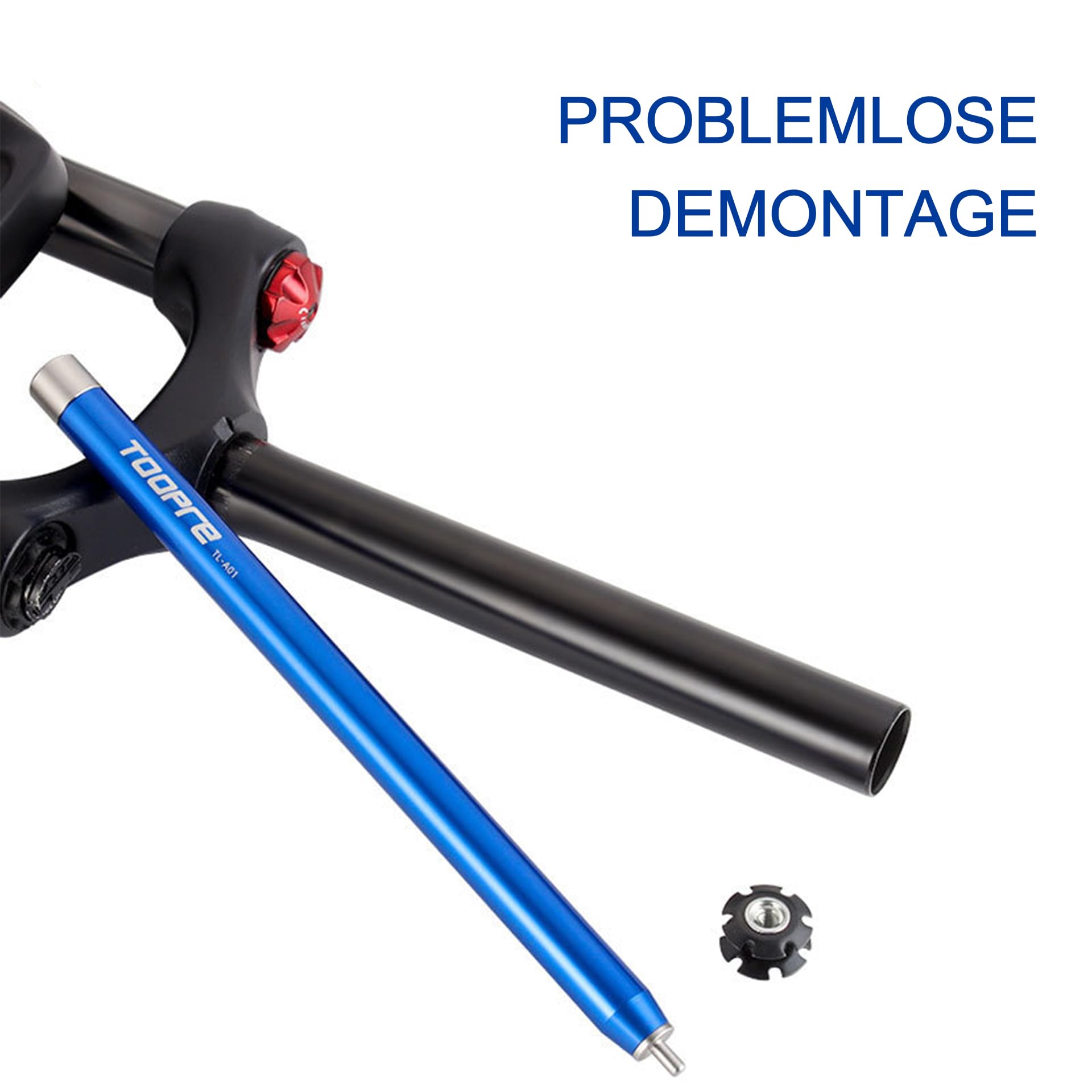 Mimoke Kit d'outils de couronnes de fourche de vélo professionnel avec Mimoke Kit d'outils de couronnes de fourche de vélo professionnel avec