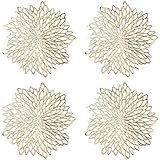 Elegant und Vintage: Diese Blumen-Tischsets sehen fabelhaft aus und verleihen Ihrem Zuhause einen Hauch von schicker Eleganz! Perfekt, um Ihren Esstisch für rustikale und formale Gedecke zu vervollständigen.