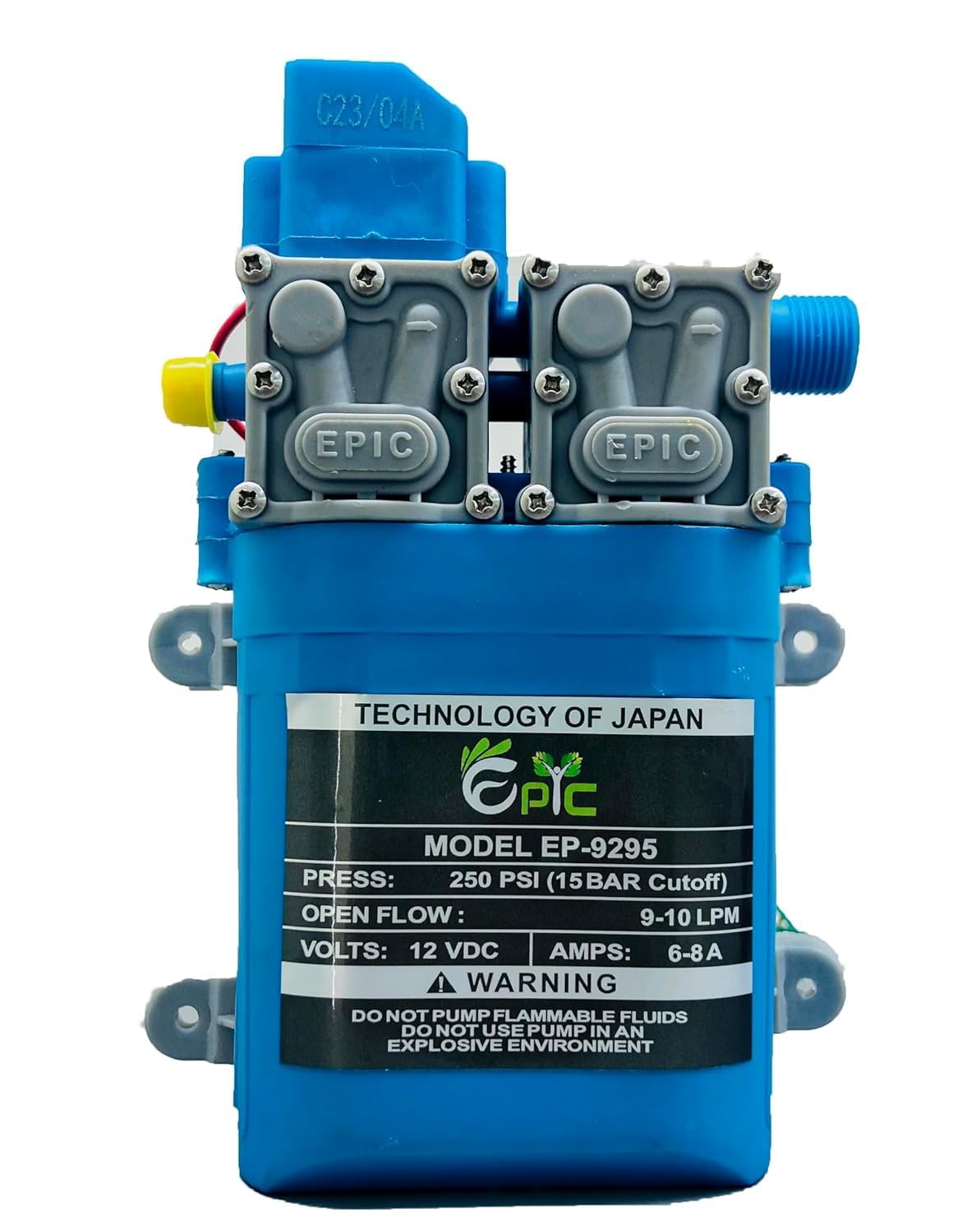 Green Global Agrotech Epic High Pressure 12V Dc Battery Electric Portable Diaphragm Pump 250 Psi Double Motor Used As Car Washer Ac Cleaning Agriculture Sprinkler Water Drip (B0CSDP3C9V) Amazon Price History, Amazon Price Tracker