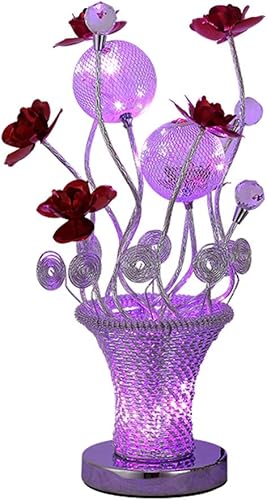 ZXZB Lámpara de lectura lámpara de escritorio lámpara de mesa de cristal lámpara de mesita de noche sala de estar lámpara de mesa de regalo de