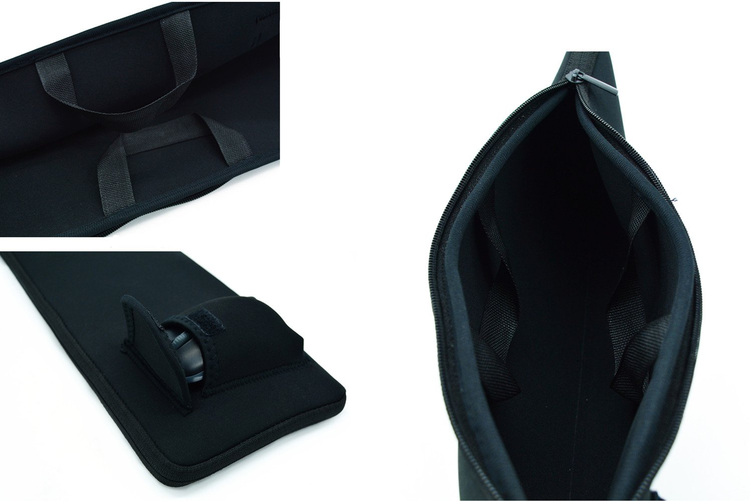 Orchidtent Neoprene Custodia per Tastiera - Custodia Protettiva per Custodia Protettiva Portatile con Tasca per Mouse Logitech MK270 Combo per Tastiera e Mouse Wireless per Windows QWERTY