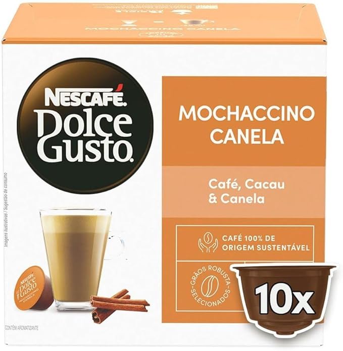 Nescafé Dolce Gusto Mochacinno Canela 10 Capsulas 172g Nescafé Dolce Gusto Mochacinno Canela 10 Capsulas 172g