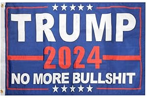 Trump 2024 No More BS Flag: A Bold Statement of Patriotism