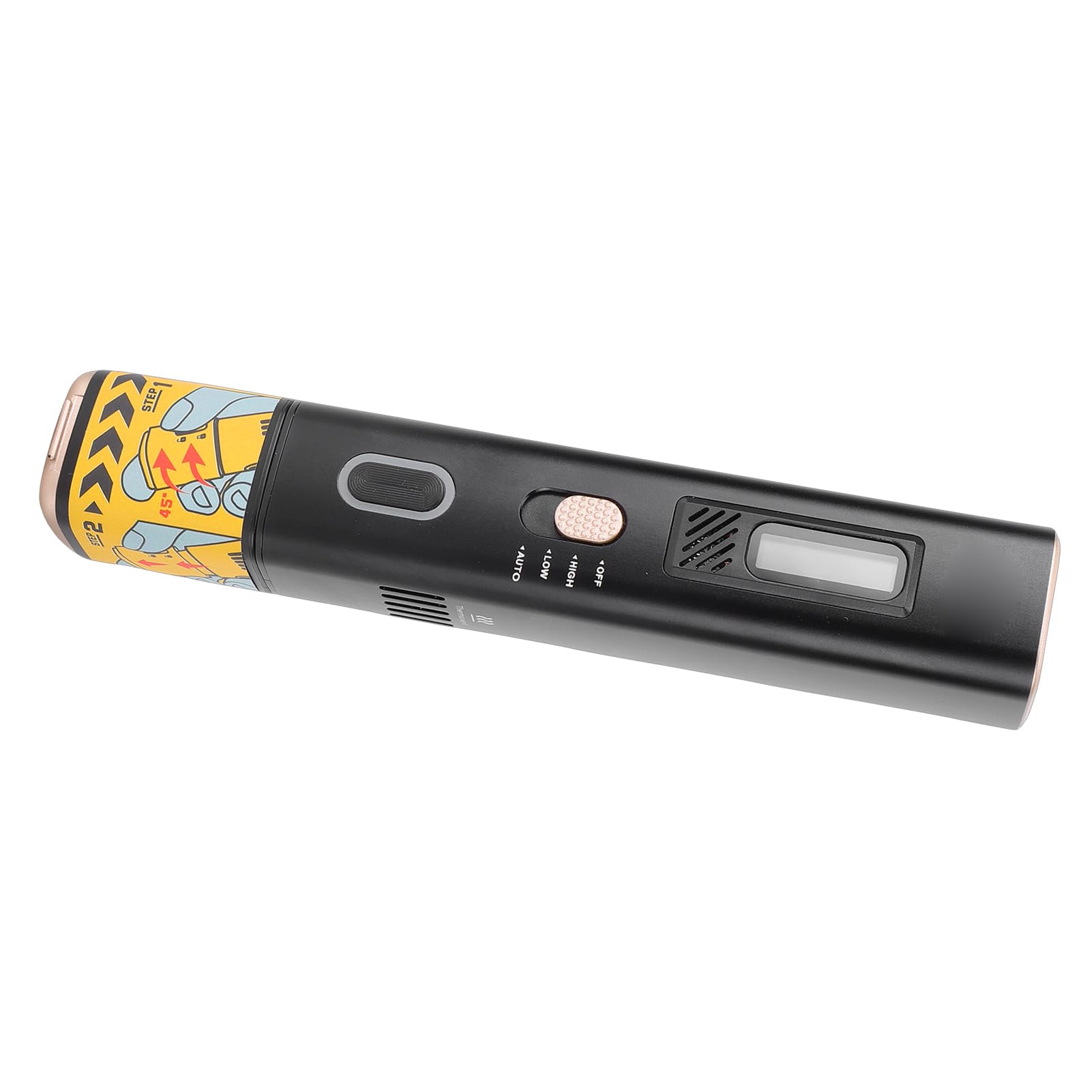 FILFEEL Taglierina da 40 KHz per Stampa 3D – PCB Portatile e Strumento da Taglio con Display, Doppia modalità di Taglio, Luce LED, Kit da 50 Lame – Legno in Plastica ABS (Spina europea)