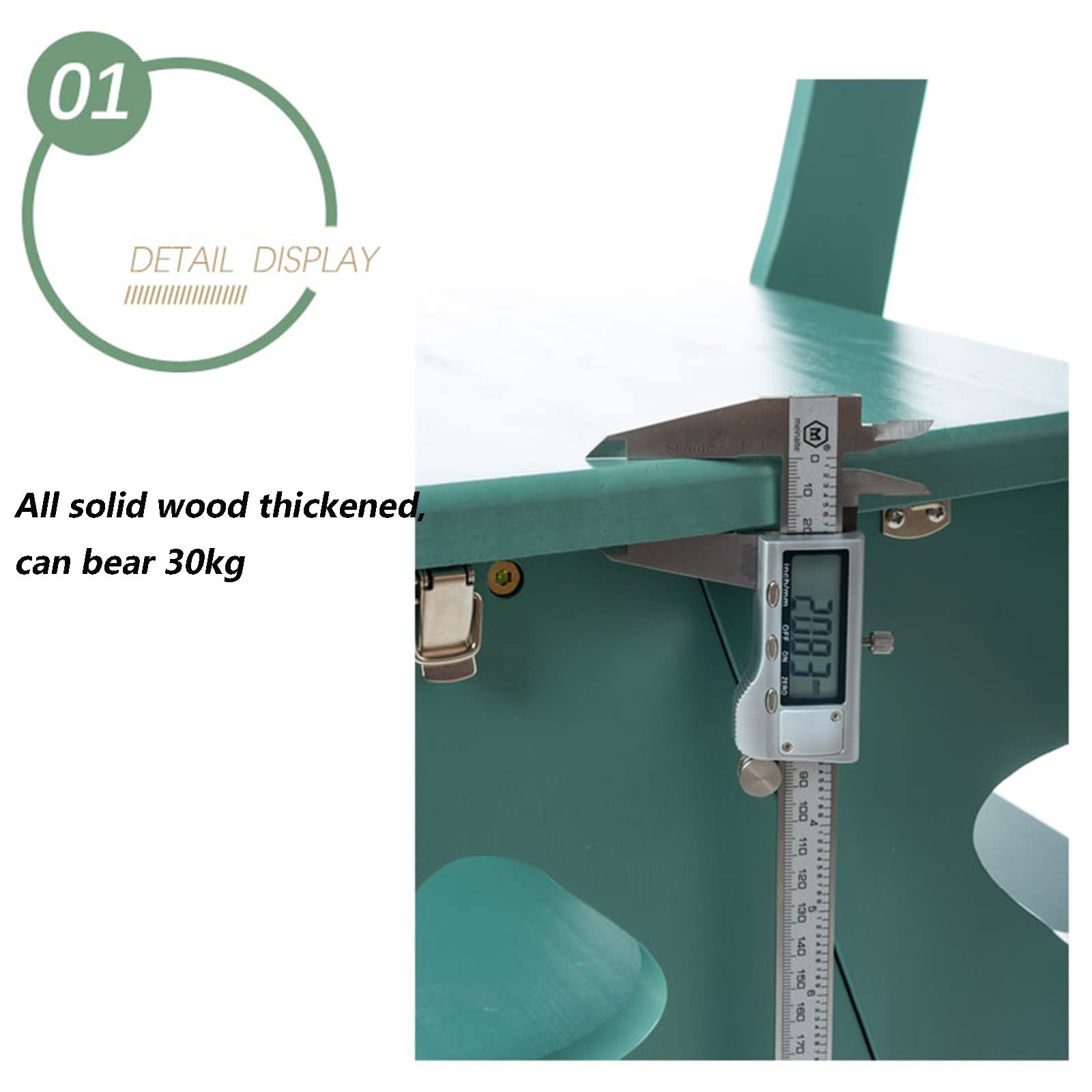 Silla De Escalera Plegable De Madera Convertible De 4 Niveles Escalera Plegable Soporte De Exhibición para Taburete De Casa Y Estante De Almacenamiento (Color : B, S : 90 * 35 * 45CM)