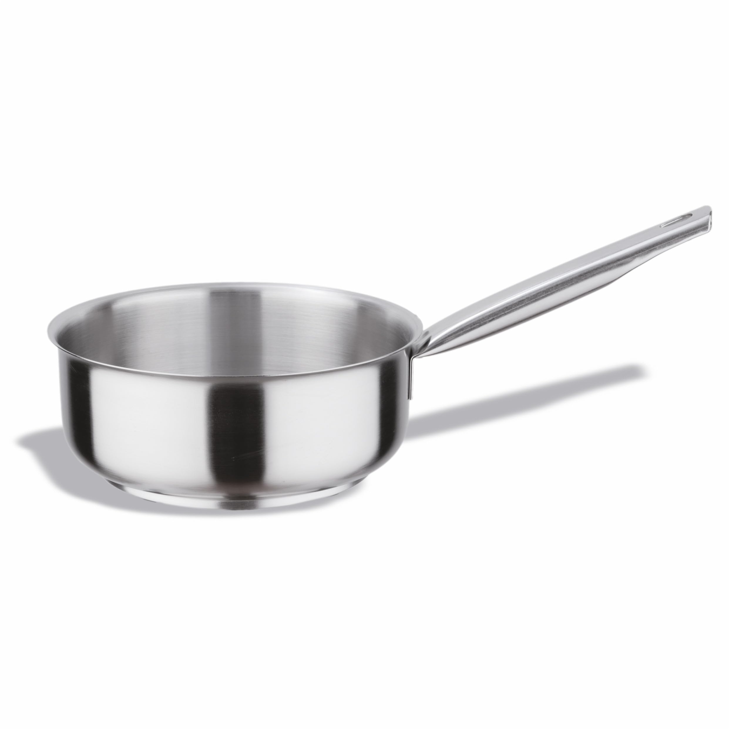 Casserole Basse Inox 18/​10 Ø 16 à 28 cm - Pujadas - - Acier inoxydable1.5Oui x75mm