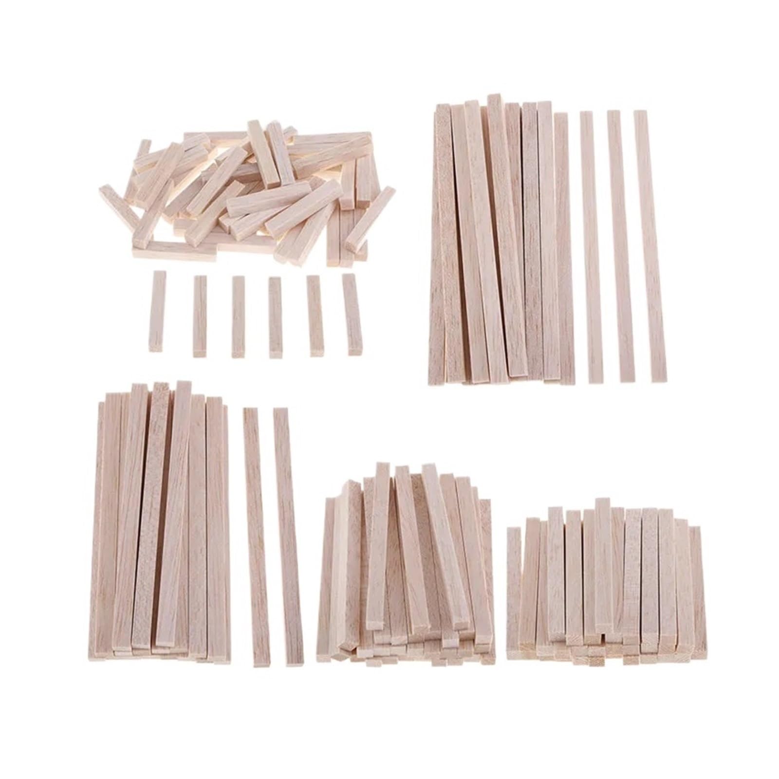20pcs Square Balsa Wood Stick Für Möbel