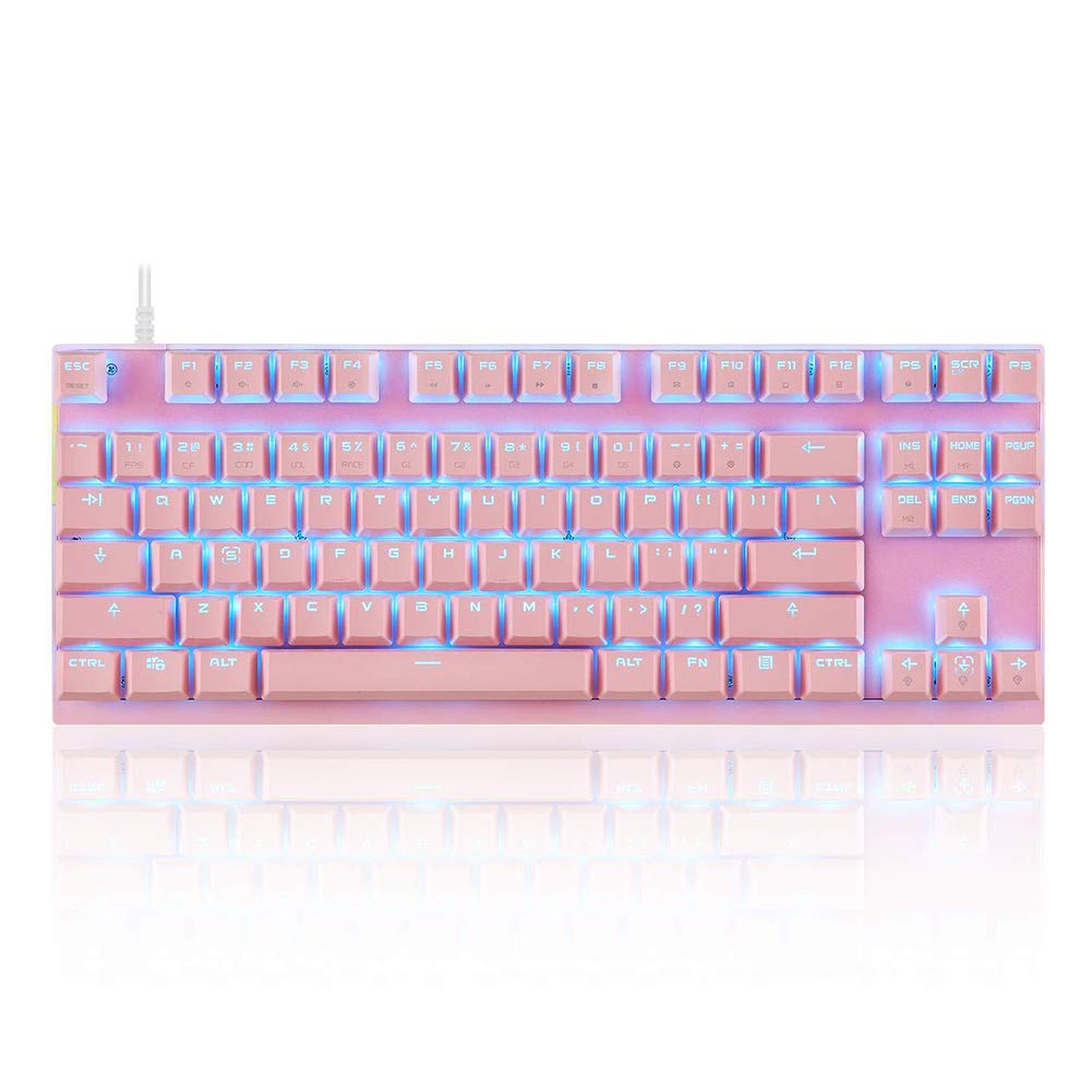 Amazon | 87キー 青軸 キーボード メカニカルキーボード 87キー